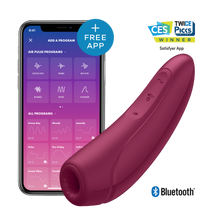 Load image into Gallery viewer, Satisfyer Curvy Rose Red