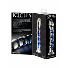 Load image into Gallery viewer, Glass Dildo - Icicles No 5