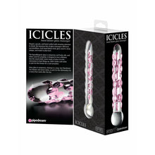 Load image into Gallery viewer, Glass Dildo - Icicles No 7