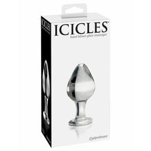Load image into Gallery viewer, Glass Butt Plug - Icicles No 25