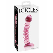 Load image into Gallery viewer, Glass Dildo - Icicles No 28
