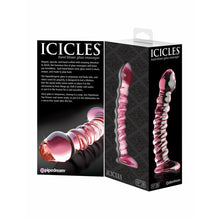 Load image into Gallery viewer, Glass Dildo - Icicles No 28