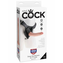 Load image into Gallery viewer, King Cock Strap On Dildo with Harness