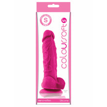 Load image into Gallery viewer, Coloursoft 5 in. Soft Dildo - Multiple Colours
