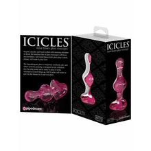 Load image into Gallery viewer, Glass Butt Plug - Icicles No. 75