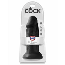 Load image into Gallery viewer, King Cock 10 In. Chubby Black