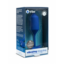Load image into Gallery viewer, Vibrating Snug Plug Xl Navy