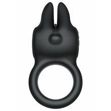 Load image into Gallery viewer, Rabbit Love Ring Rechargeable Black