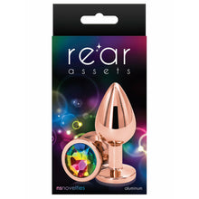 Load image into Gallery viewer, Rear Assets Rose Gold Medium Rainbow