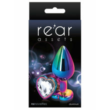Load image into Gallery viewer, Rear Assets Mulitcolor Heart Medium Clear