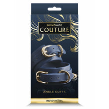 Load image into Gallery viewer, Bondage Couture Ankle Cuff Blue