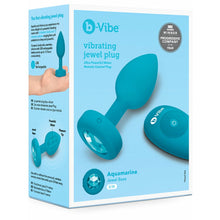 Load image into Gallery viewer, B-Vibe Vibrating Jewels Remote Control Plug S/M Multiple Colours