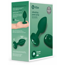 Load image into Gallery viewer, B-Vibe Vibrating Jewels Remote Control Butt Plug M/L Mutiple Colours