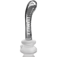 Load image into Gallery viewer, Glass Dildo - Icicles Suction Base No. 88