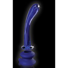 Load image into Gallery viewer, Glass Dildo - Icicles Suction Base No. 89