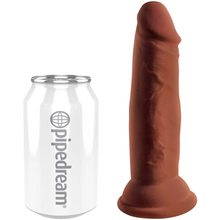 Load image into Gallery viewer, King Cock Plus 6 In. Triple Density Cock Brown