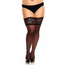 Load image into Gallery viewer, Glamory Plus Couture 20 Back Seam Hold Ups - 50315
