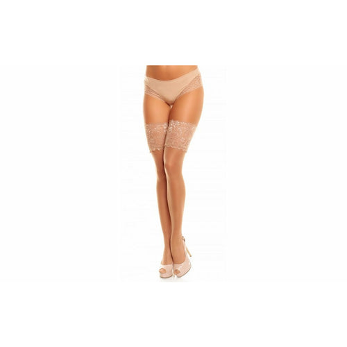 Glamory Plus Comfort 20 Hold Ups - 50115 -BLACK