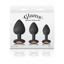 Load image into Gallery viewer, Glams Spades Trainer Kit Black
