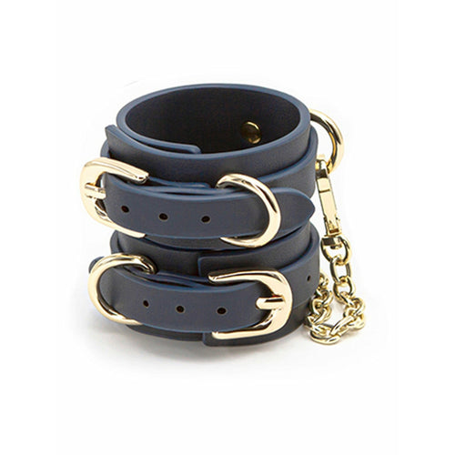 Bondage Couture Wrist Cuff Blue