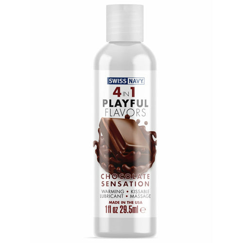 Swiss Navy Playful 4 In 1 Chocolate Sensation 29.5ml