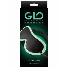 Load image into Gallery viewer, GLO Bondage Blindfold Green
