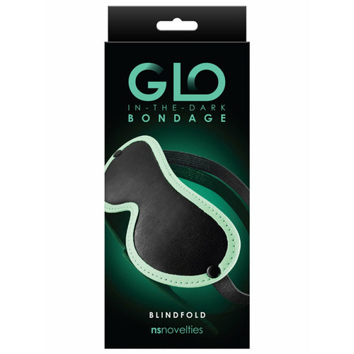 GLO Bondage Blindfold Green