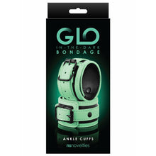 Load image into Gallery viewer, GLO Bondage Ankle Cuff Green
