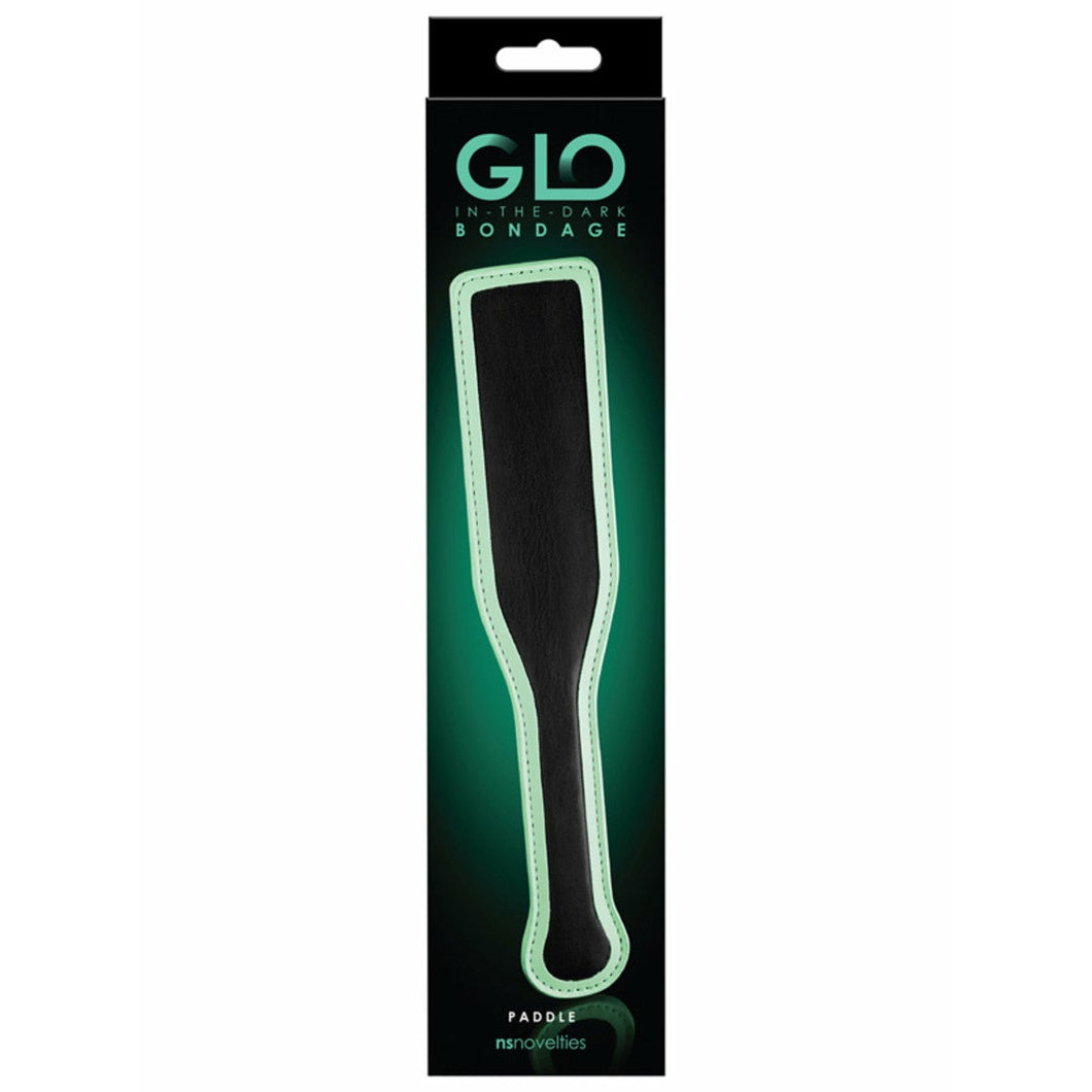 Glo Bondage Paddle Green