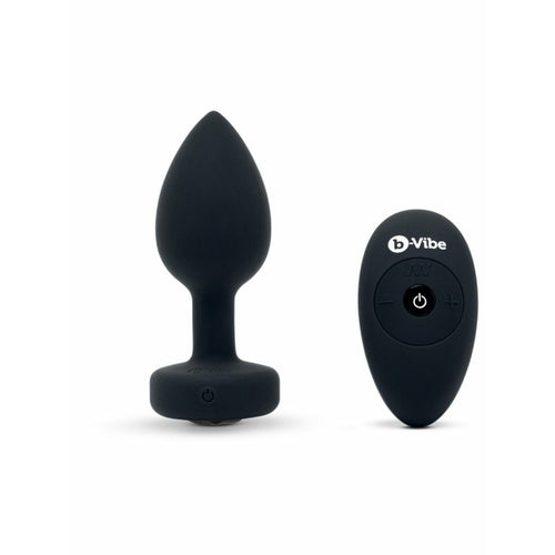 B-Vibe Vibrating Jewels Remote Control Butt Plug M/L Mutiple Colours