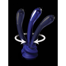 Load image into Gallery viewer, Glass Dildo - Icicles Suction Base No. 89
