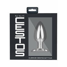 Load image into Gallery viewer, CESTOS Aluminium Remote Control Vibrating Butt Plug
