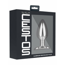 Load image into Gallery viewer, CESTOS Aluminium Remote Control Vibrating Butt Plug
