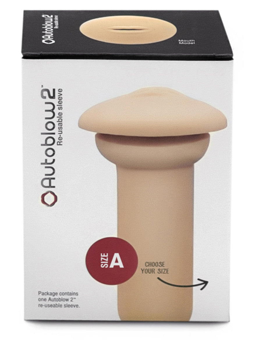 AUTOBLOW 2 COMPATIBLE MOUTH SLEEVE SIZE A (WHITE)