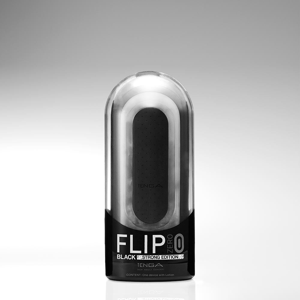 FLIP 0 (ZERO) -  Tenga - Black (Stronger Sensation)