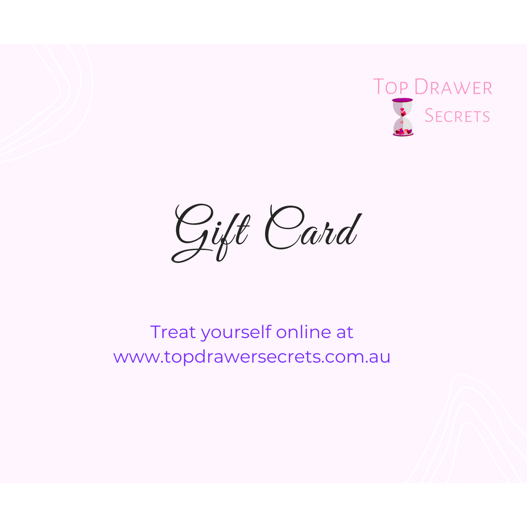 Top Drawer Secrets Gift Cards
