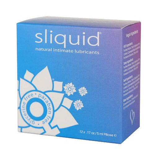 Sliquid Personal Lubricant Lube Sampler Cube